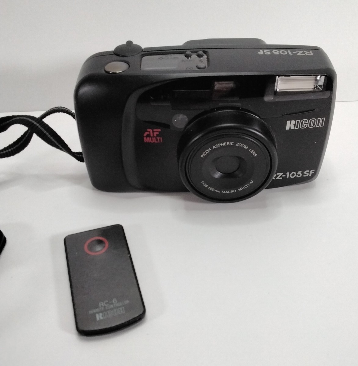 RICOHフィルムカメラ Ricoh RZ-105 SF Film Camera NOT Tested ASIS w/Remote | eBay
