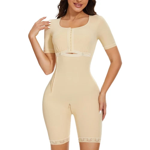Snatched Body Women's Stage 1 Full Body Shapewear Faja Colombiana Post Surgery - Picture 6 of 20