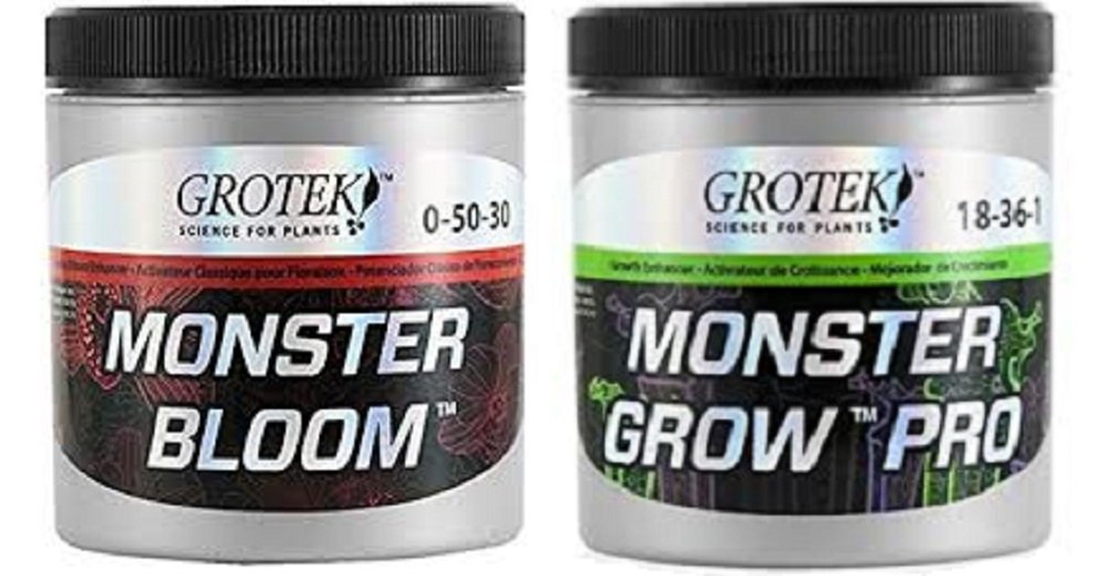 Grotek Monster Grow Pro + Monster Bloom Bundle (500g size)