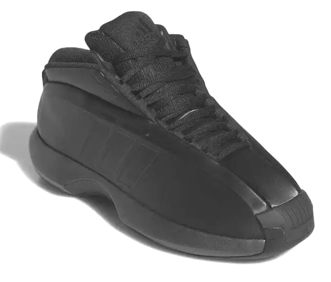 ADIDAS CRAZY 1 KOBE BRYANT LOW BASKETBALL SNEAKERS MEN SHOES BLACK
