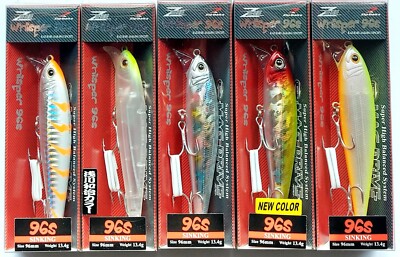 Zip Baits ZBL Whisper 96S, Saltwater lure, See Barsch, Blaubarsch, Wahoo Jdm
