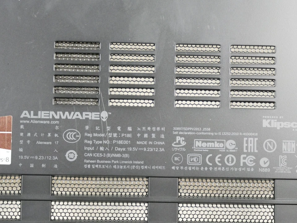 Alienware 17 R1 Gehäuse Deckel Blende Case Cover 06Y5CP - Bild 2 von 4