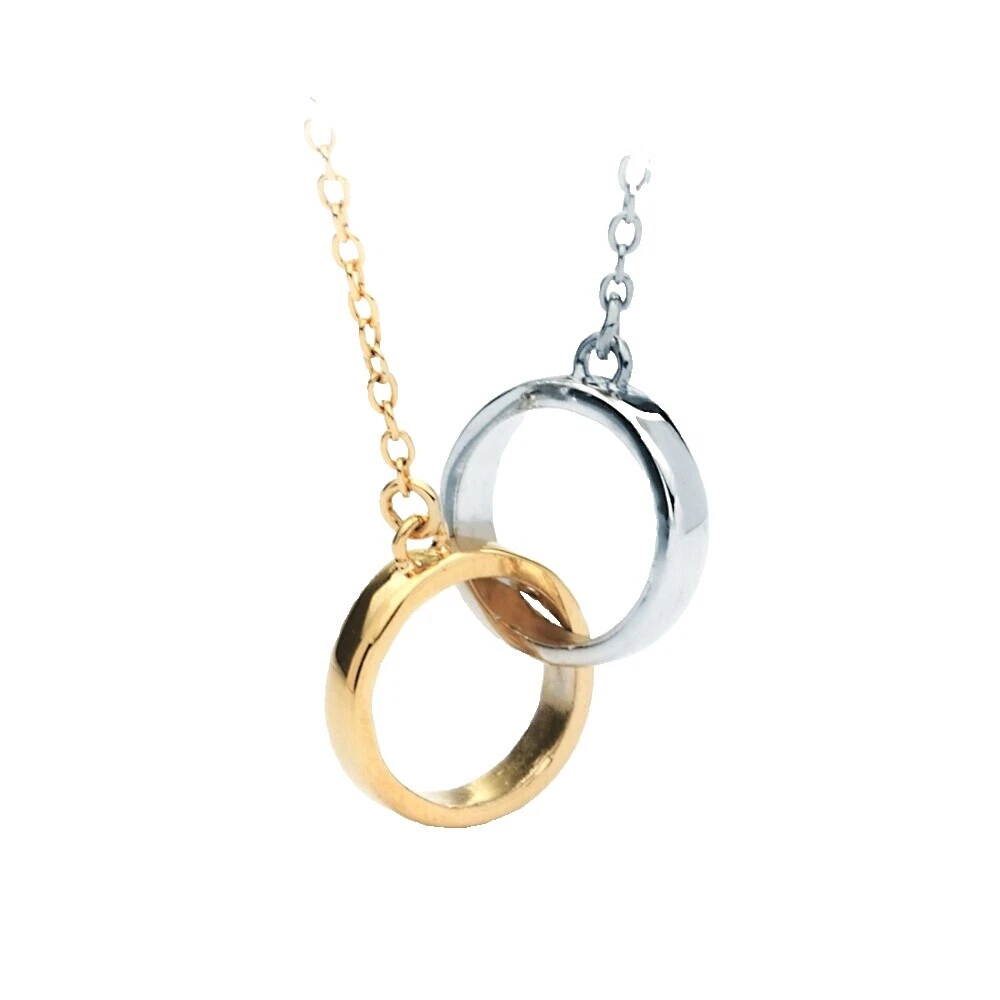 Multi-Tone Gold Plated Statement Fashion Necklaces & Pendants