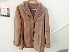 Ladies Quality Lakeland Genuine Sheepskin Jacket Size 14 Superb Get Winter Ready