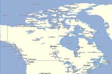 TOPO East Canada microSD / SD Map Card for compatible Garmin GPS devices