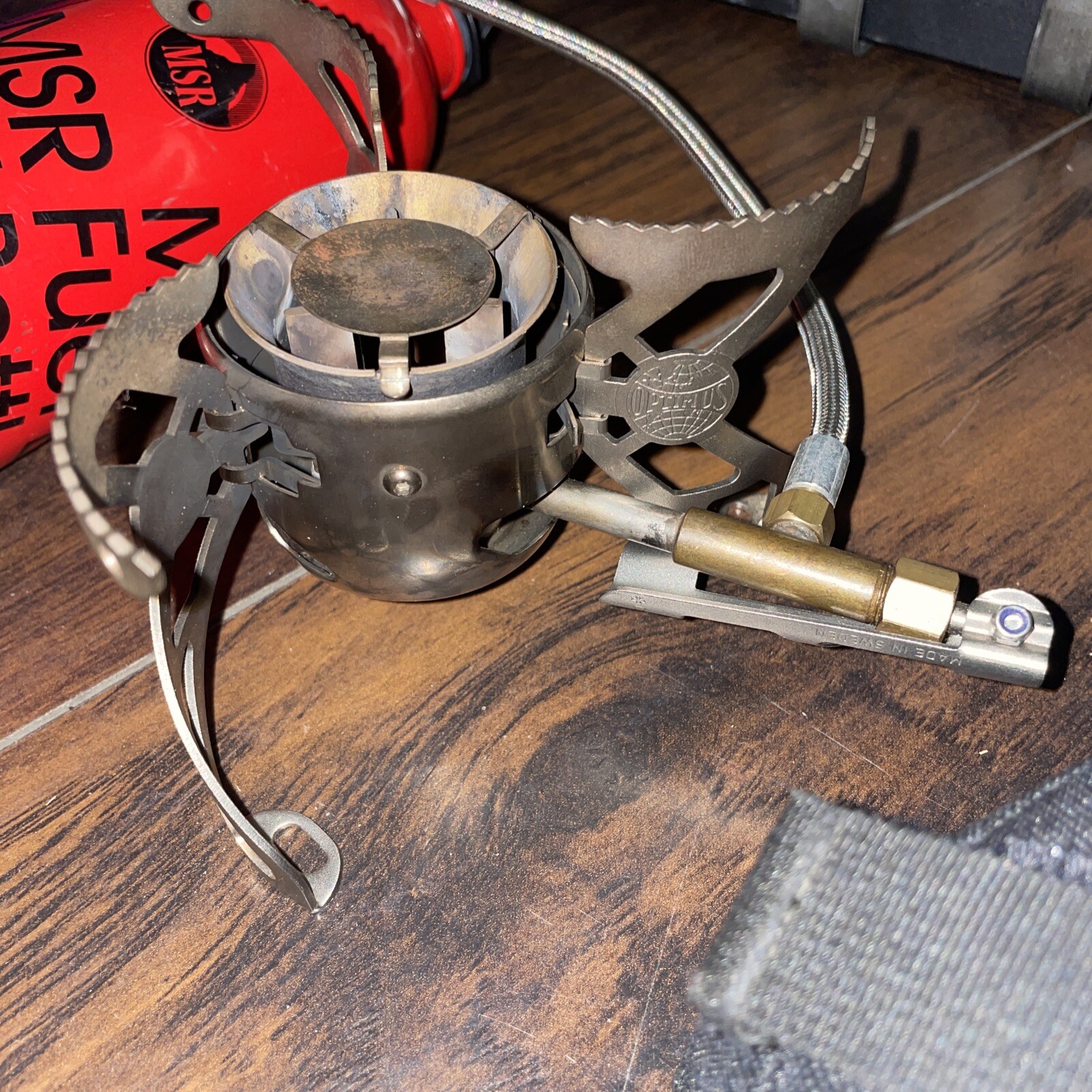 Optimus Nova Brunton Camp Stove Used See Photos No Pump eBay