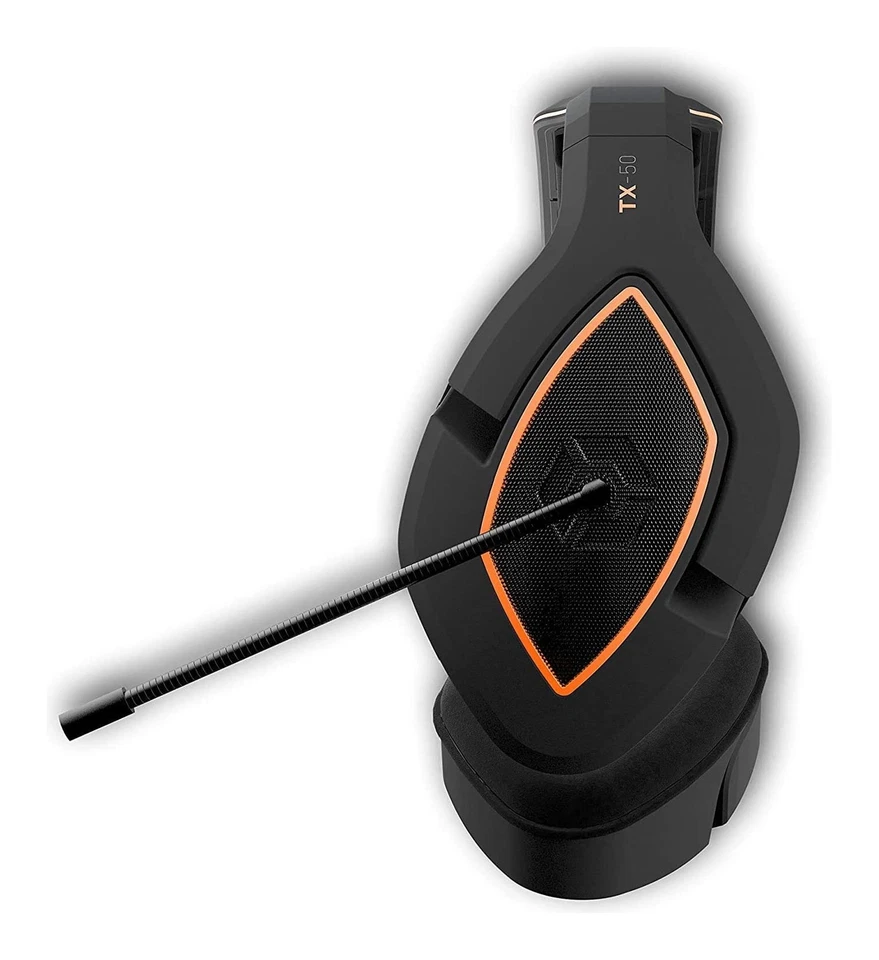 Gioteck Cuffie gaming MULTIPIATTAFORMA Premium Stereo Headset Black e Orange - Immagine 3 di 4