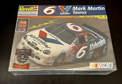   REVELL Monogram Mark Martin #6 Valvoline 1998 Taurus (Factory Sealed) 1/24  