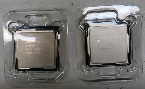 2X Intel Core i5-9600K - 3.7 GHz Hexa-Core Processor LGA1151 CPU 2X - Bild 2 von 4