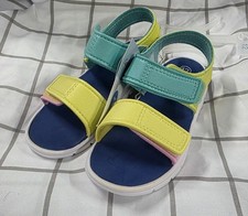 New Cat and Jack Girls Size 12 Sandals Multicolor