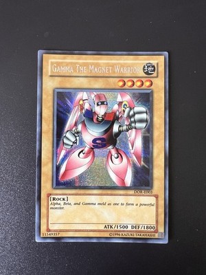 Yu-Gi-Oh! Gamma der Magnetkrieger DOR-E003 Prismatic Secret Rare LP