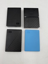 Western Digital WD My Passport 4TB & 2 TB Portable External Hard Drive Lot of 4