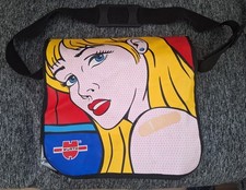 Umhängetasche Würth Retro Comic Schultasche Schultertasche Sport Laptop