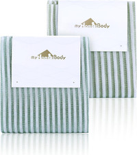 Myhomebody Extra Long Exfoliating Washcloth, Exfoliating Body Scrubber, Shower T