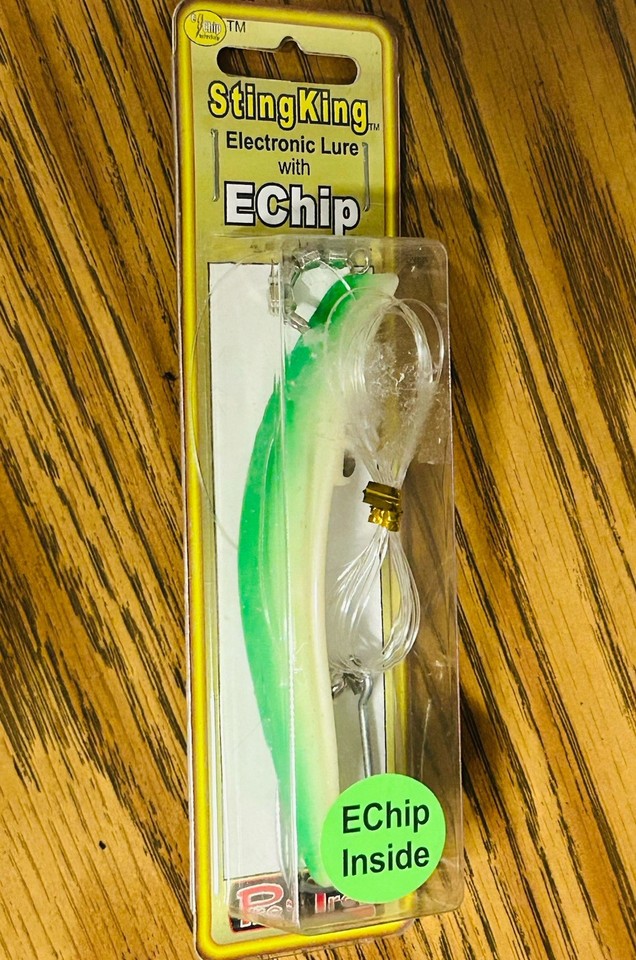 Porte-appât Rotatif Pro-Troll EChip - Aileron Chartreuse 5/0 - Pêche