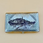 Antique Russian Silver Niello Cigarette Case, Maker N.M. Bobir, 1892 1908