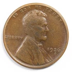1926-S Fine (F) Lincoln Wheat Penny Cent - San Francisco Mint