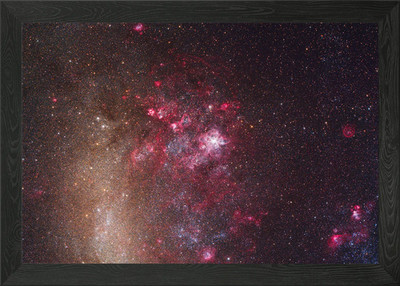 The Tarantula Nebula Framed Wall Art Poster Canvas Print Picture