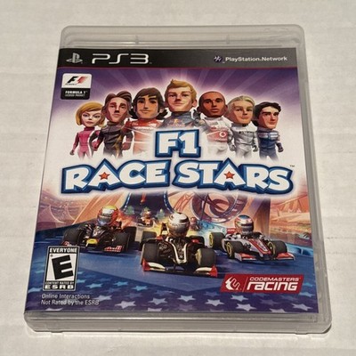 F1 Race Stars Sony PlayStation 3 PS3 2012 Complete In Box