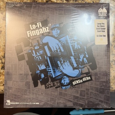 GENSU DEAN LO-FI FINGAHZ Blue Swirl LP Roc Marciano Count Bass D Brand Nubian