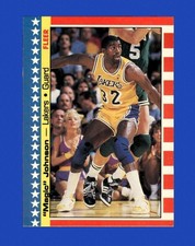 1987-88 Fleer Sticker Set-Break #  1 Magic Johnson NM-MT OR BETTER *GMCARDS*
