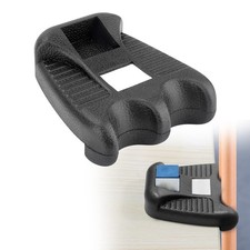 Portable Billiard Cue Rack,Weighted Pool Cue Holder,for2Cues,Chalk Holder,black