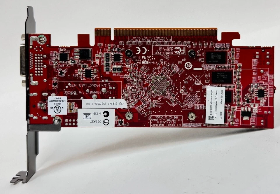 AMD FirePro W2100 2 GB GDDR3 PCIe x16 DP DVI-I GPU Video Graphics Card, TESTED - Image 3 of 4