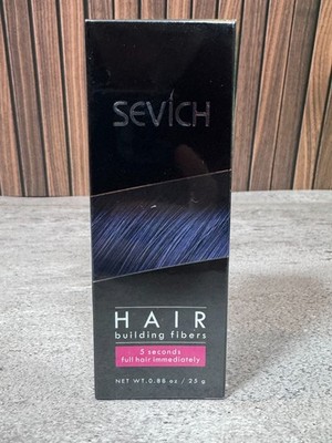 SEVICH Hair Building Fibers Black 25g Thickening Hair Loss Concealer Sealed New
