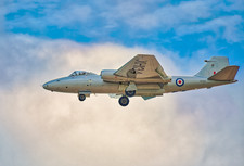 RAF Canberra bomber blank greeting card 1.