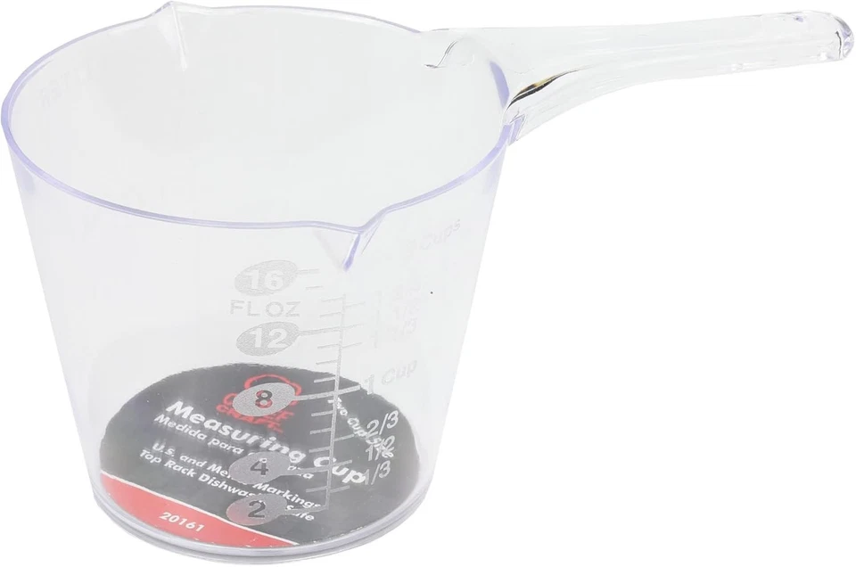 Chef Craft Select Plastic Measuring Cup, 2 Cup Capacity, Clear 2  - Image 2 of 2