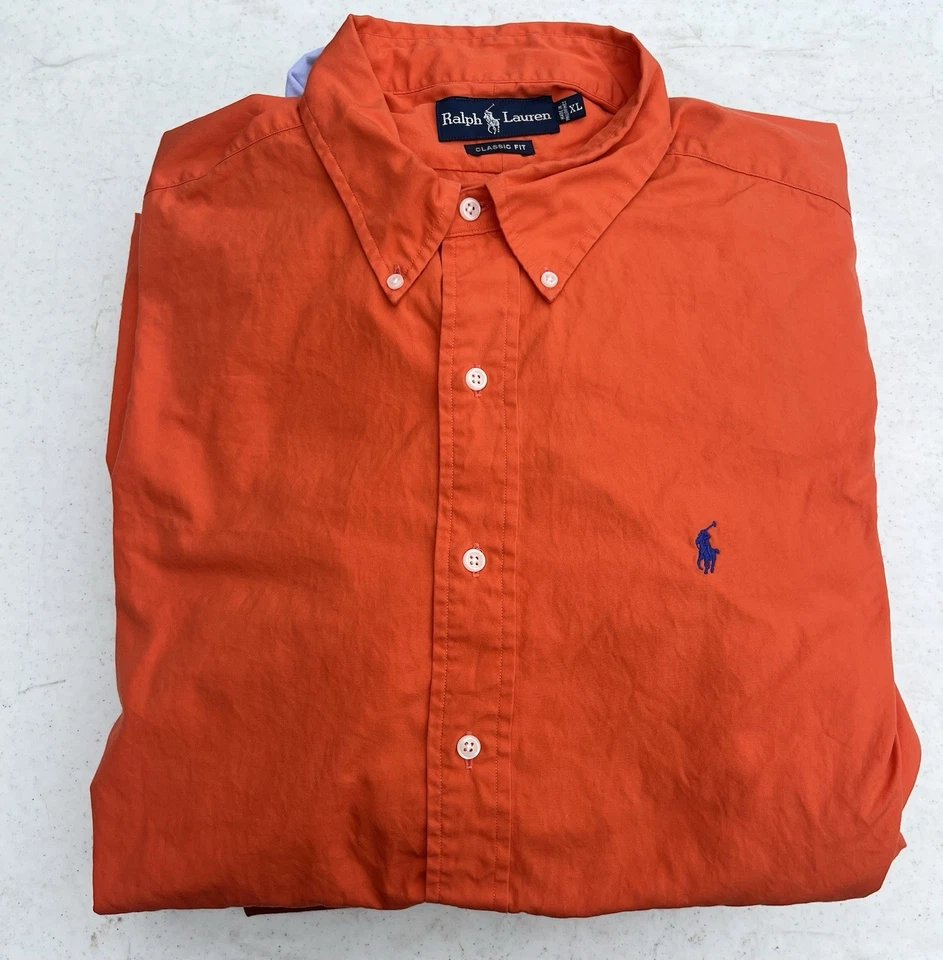 批量 5 件 Ralph Lauren XL 长袖纽扣衬衫 - 布莱克混棉 — 第 2/4 张图片