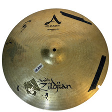 Avedis Zildjian A Custom 17" / 43cm Crash Cymbal - Has A Crack