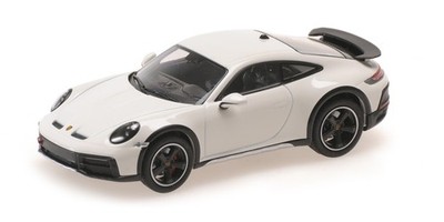 Minichamps 1/43 PORSCHE 911 DAKAR WHITE 2022 Diecast Model - 410062070