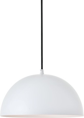 Elegant Lighting LD4022D12 White Forte Single Light 12''W Pendant