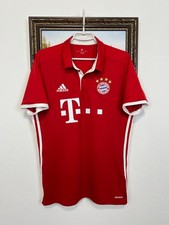 Bayern Munich Home football shirt 2016 Soccer #6 Thiago Jersey Adidas Mens Sz M