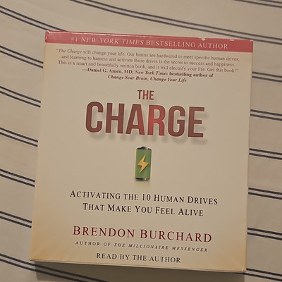 Brendon Burchard The Charge Audiobook CD Box Set Simon & Schuster Audio 2012