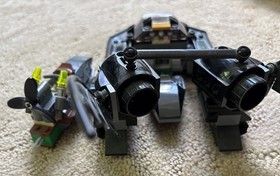 LEGO Set 7780 Batman The Batboat Hunt for Killer Croc Build Only! Comes As Shown