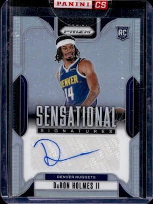 2024-25 Prizm DaRon Holmes II Sensational Signatures Silver Auto RC #SS-DHN - Image 1 of 2