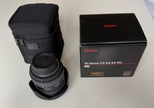 Sigma EX 10-20mm f/4.0-5.6 HSM DC Lens (Boxed)