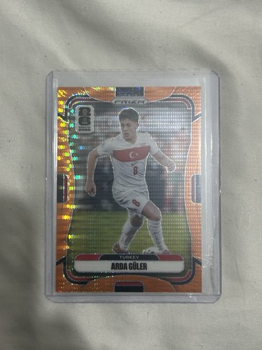 2026 Panini Prizm FIFA World Cup Arda Guler Orange Prizm /99 #487 Turkey Mint