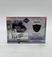 2003 Leaf Limited Team Trademarks Autographs Limited #LT-29 Marcus Allen /25