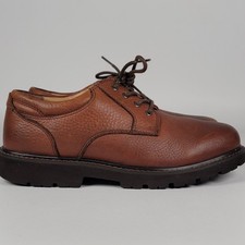 Bass Hamilton Low Boots 1428-200 Men s 11M, Leather Upper Oil Resistant Brown
