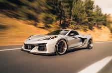 Denver Colorado 2024 Silver Corvette