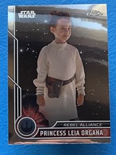 Princess Leia Organa 2023 Topps Chrome Star Wars 17