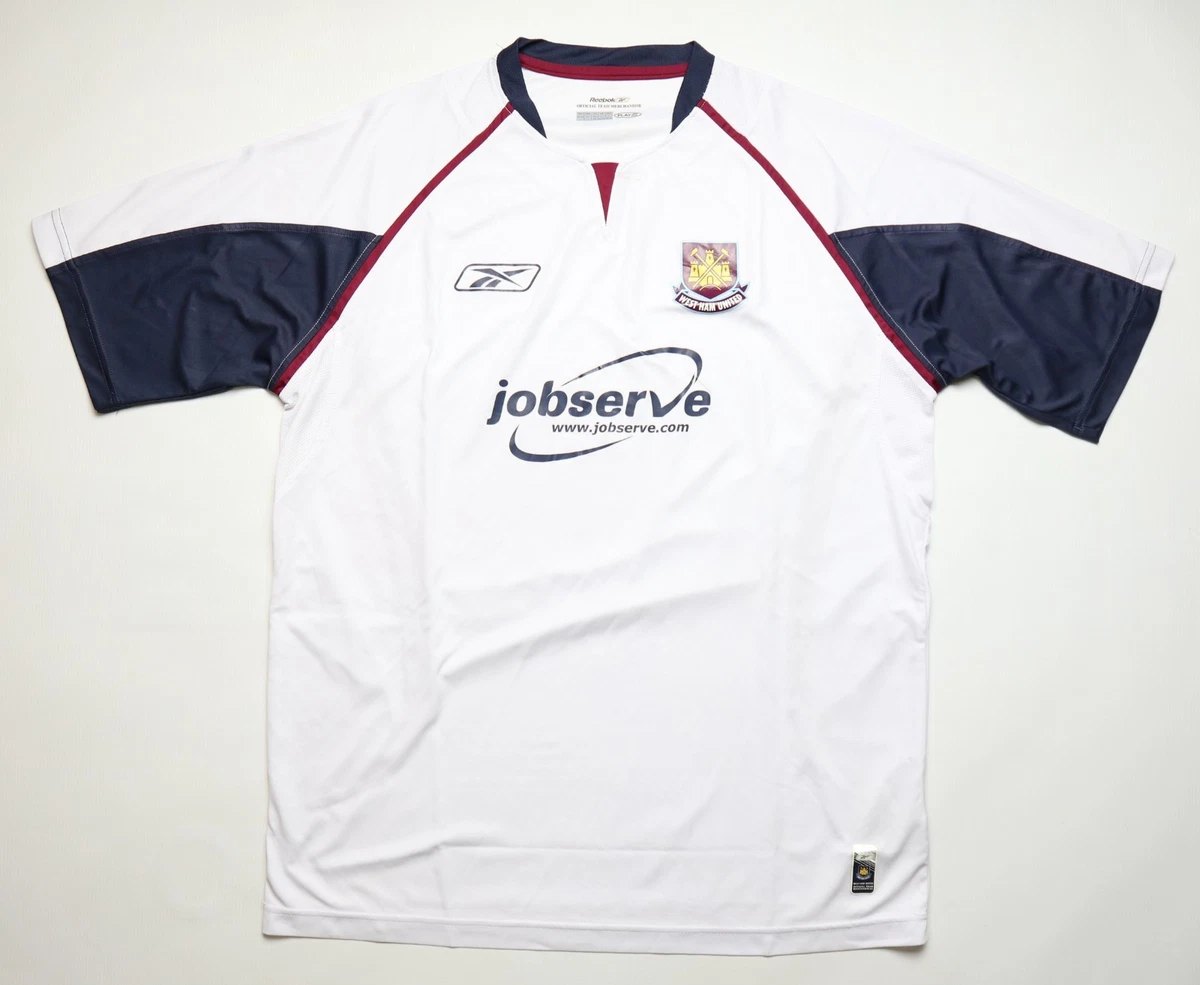 【最終価格】Reebok WestHam Uniform authentic Reebok West Ham United International Club Soccer Fan Джерси