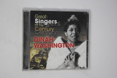 Great Singers of the Century Dinah Washington Music CD Album