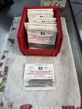 QTY 1 TRADESHIP 1/24 1/32 SLOT CAR THREADED STEEL AXLE 1/8" x 2" 5/40 THREAD