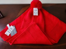 HAT  SCARF SET By: ON 34 Women's Beautiful One Size Red Set. NWT Great Gift 