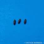 (3) Vintage Barbie Doll Open Road #985 Coat Replacement Buttons MINTY ~ 1960's