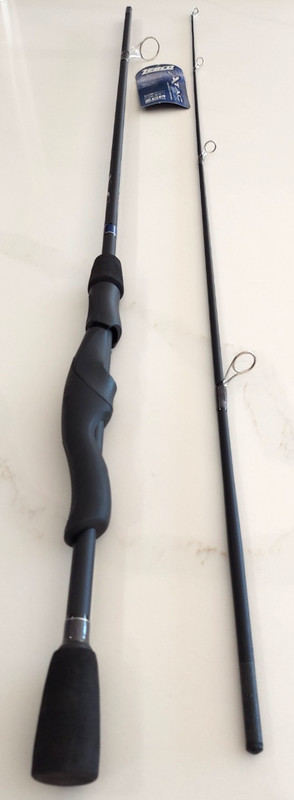 Zebco Atac 6’ 2 Piece Composite Spinning Rod